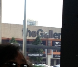 A woman actually asked if this stop was the closest to the Galleria.
